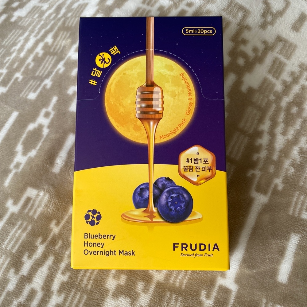Frudia Blueberry Honey Overnight Sleep Face Masks